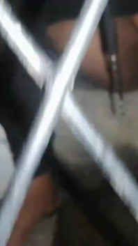 Found an Old Desi Woman Peeing Under Staircase and Punished