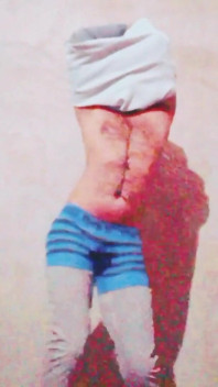 Desi Boy Outfit Put a Pent Down Showing Ass