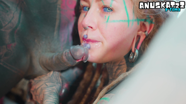 Anuskatzz: Hard anal fuck dla wytatuowana dziewczyna - Balls Deep Assfuck for...