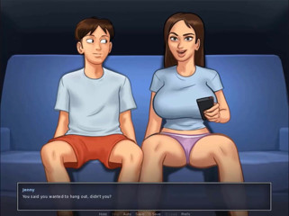 Cartoon Play: Summertime saga part 84 - bed quickly and fuck me boy