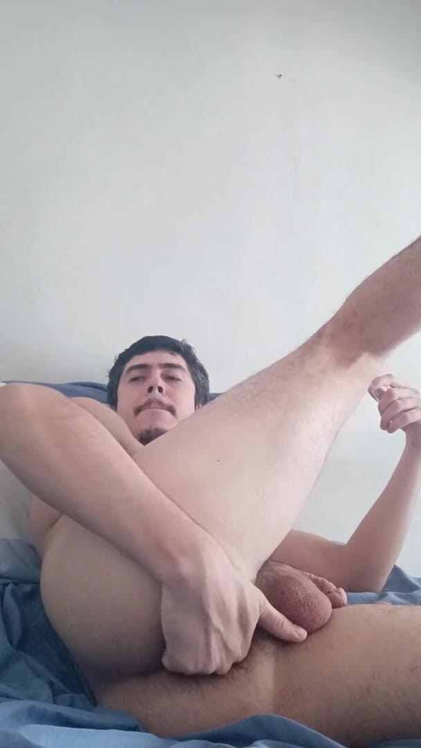 Tabasco Jake: Handsome Guy Fingering His Anus - Great Ass