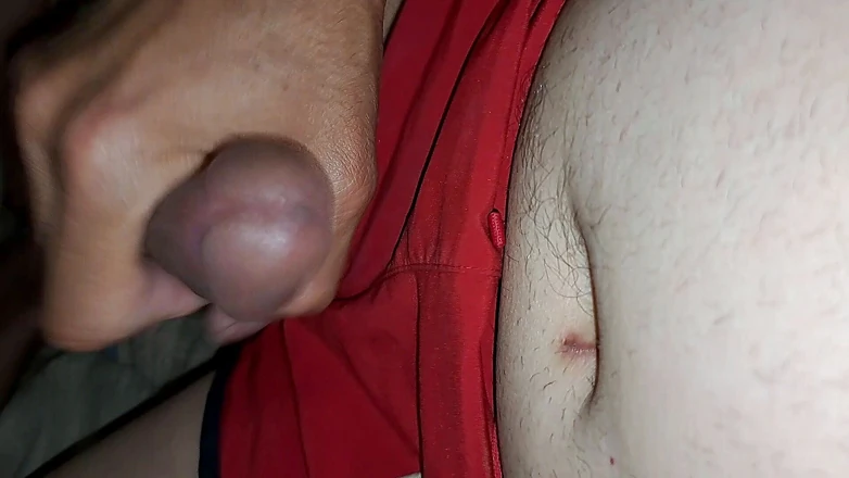 Cuddle Puddle porn video – Hlywdjay in Underwear and a Puddle of Cum