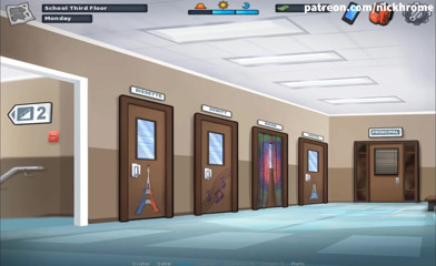 Cartoon Universal: Summertime saga part 160 - professor me cavalga na faculdade (sub espanhol)