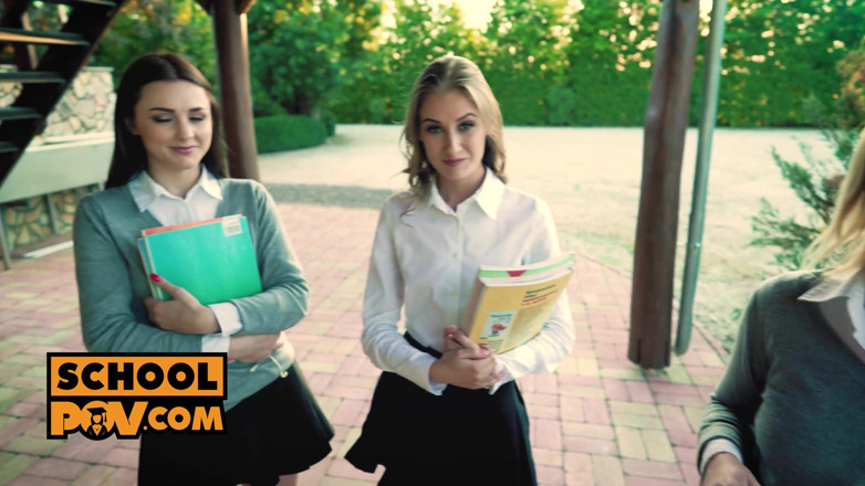 AcademyPOV: POV - anale maagd Zazie Skymm neemt je lul in haar...