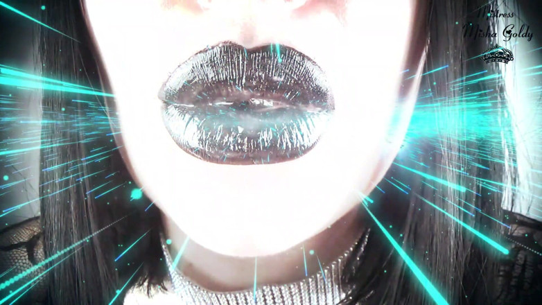 Goddess Misha Goldy: JoI와 함께하는 흑인 입술