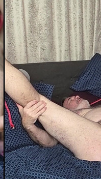 Pijat prostat dan handjob terikat vibrator
