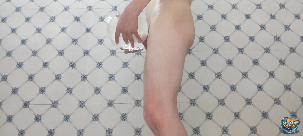 shahindeniz500: Full Bathroom Session with Custom Toy No POV Shayan Deniz