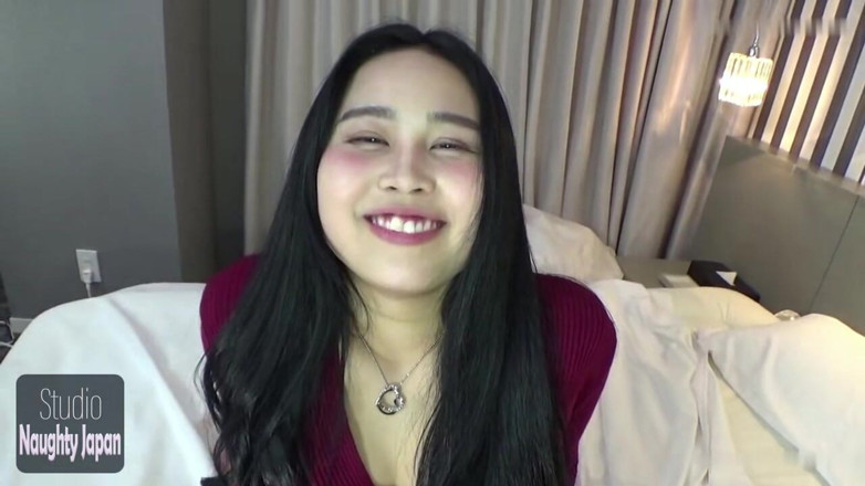 Asian cutie: Bez cenzury - drobna F-cup curvy beauty traci kontrolę, dziką przyjemność...