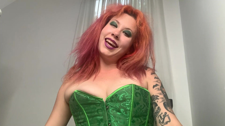 Deanna deadly: Poison Ivy pega pov robin provoca e termina com beijos