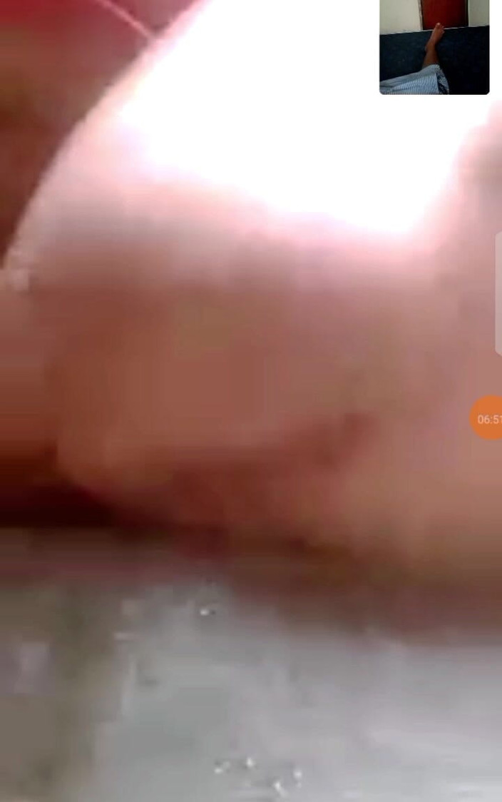 Me and my new slut: A Cheating Mature Married Woman on Video Call Fucking with...
