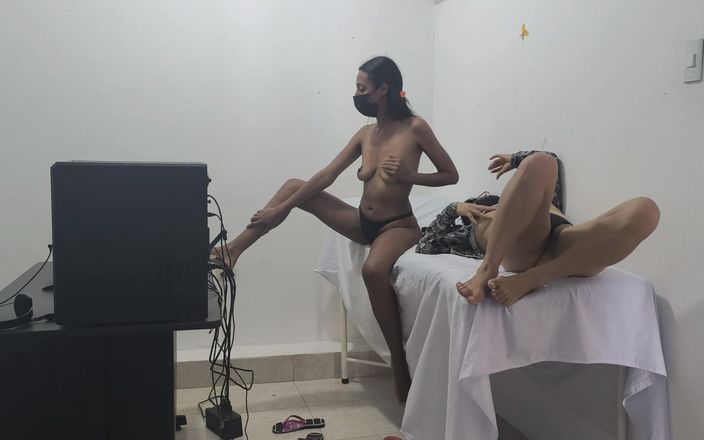 NEGRITA SEXY: Une infirmière religieuse prêche à un patient puis change son discours...