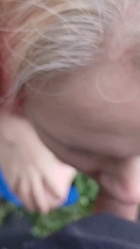 I'm a Russian Whore Wife Giving a Blowjob on the Riverbank in the City!