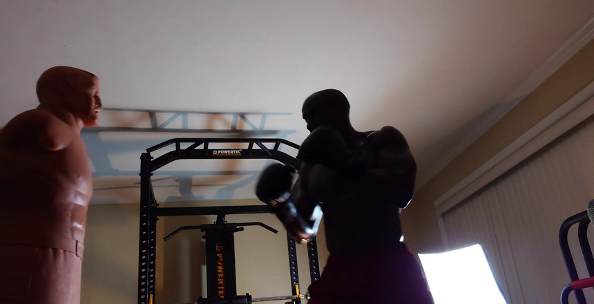 Hallelujah Johnson: Boxing Workout Today People Who Have Lost Weight