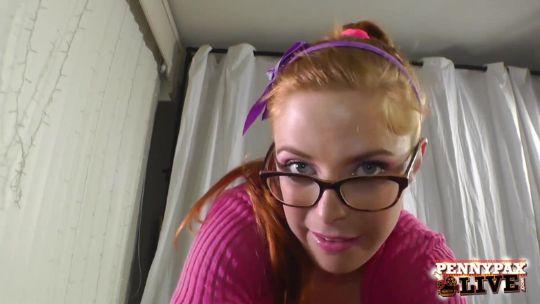 Penny Pax: Penny Pax ateşli bakış açısıyla büyük bir yarağı emiyor büyük...