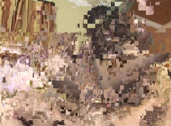 Big White Cock: This big black butt gets hammered with big white cock