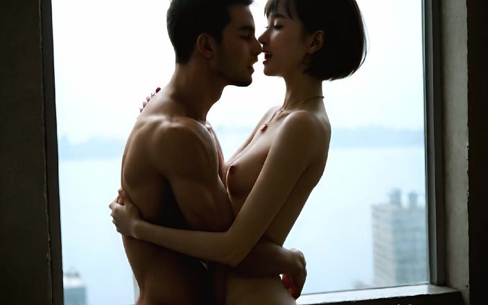AItuner: [ai-gen.0031] Curve of Desire - Her Silhouette Beckons in Soft Light