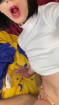 Hot Brunette Got Dick 1