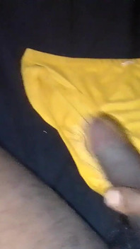 Yellow-colored Panties Are Hitting