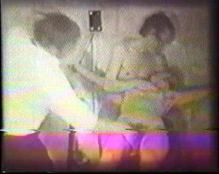 Vintage megastore: Classic bondage movie with two dudes anal fucking brunette