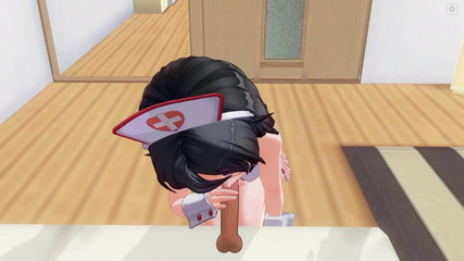 H3DC: Hentai 3d - perawatan sepong kontol di rumah - pov