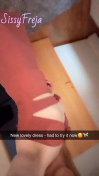 Sissyfreja in New Sexy Dress