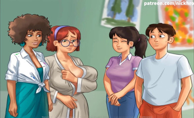Cartoon Universal: Summertime Saga bahagian 148 (submisif Itali)