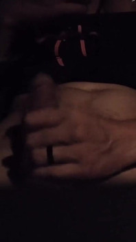 Wife Drives Me Around Town While I Jerk My Cock with My Tits Out