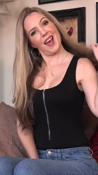 Auntjudys - a Sexy Interview with Hot Blonde MILF Caprice Cox