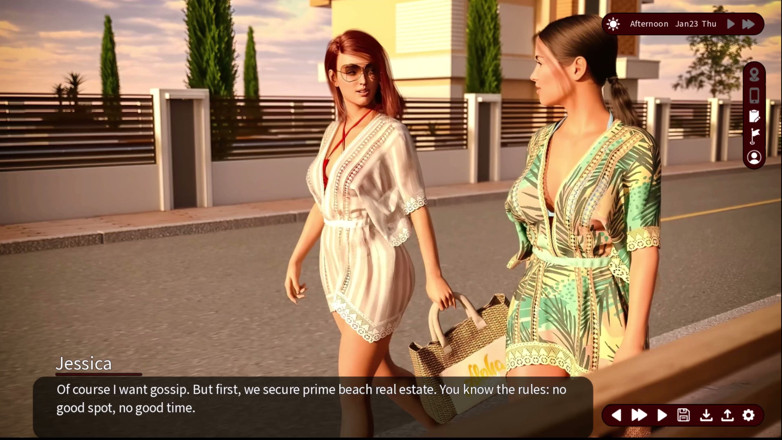 Kitty Gamer: Whispers of Desire 7 Sarah, Neil'in Nicole'den sakso çektiği video ile bir...