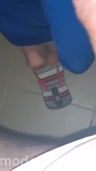 A Student on the Stairs Gives Her Ass a Fuck and Fills It with Cum! Hot Public Fuck of a Handsome Man