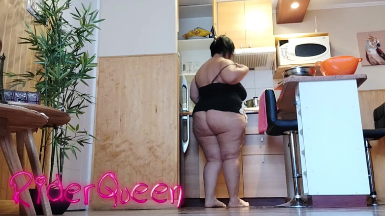 Riderqueen BBW Step Mom Latina Ebony: Nur ich, reiterqueen, dicker arsch, latina, bBW, MILF