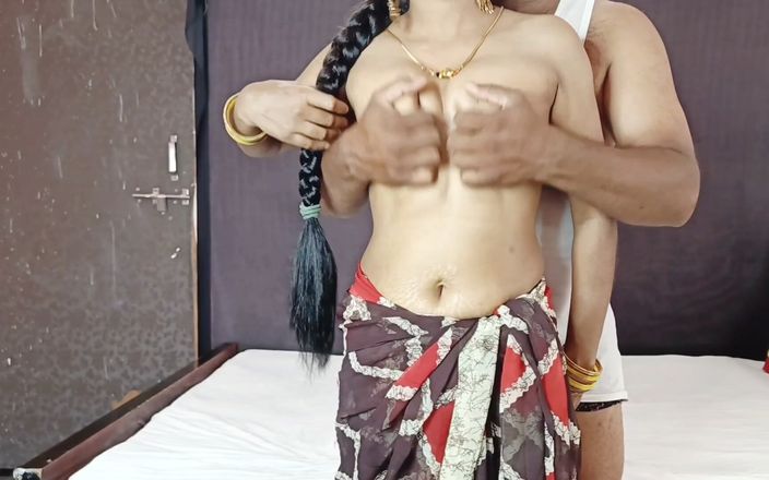 Indianhotcouple: Bypar hett förspel före sex
