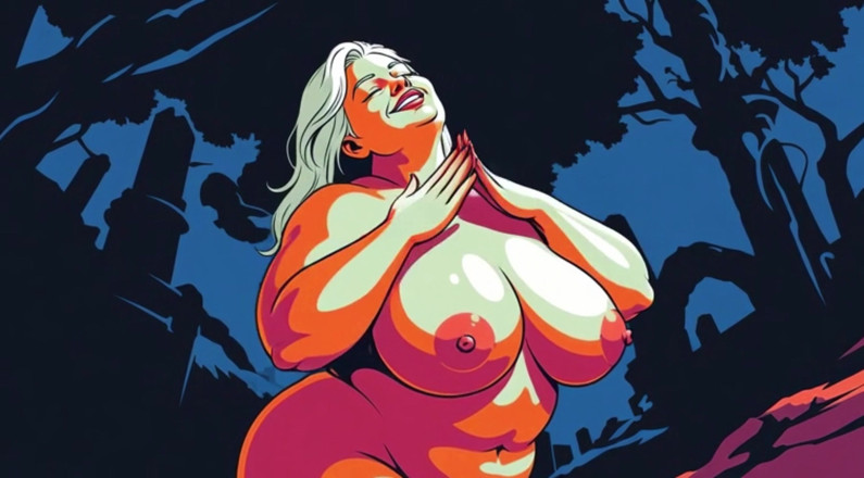 AI Porn: Ai Soft Bbws Drżenie nagich ciał
