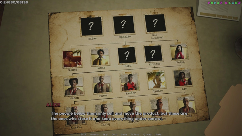 Porny Games: Shamandev'in arzu gölgeleri - genel evi ziyaret edin, sevimli sarışın büyük...