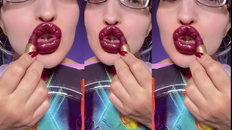 FinDom Goaldigger: Gafas presionadas para tu frente - Asmr en mi clip femme...