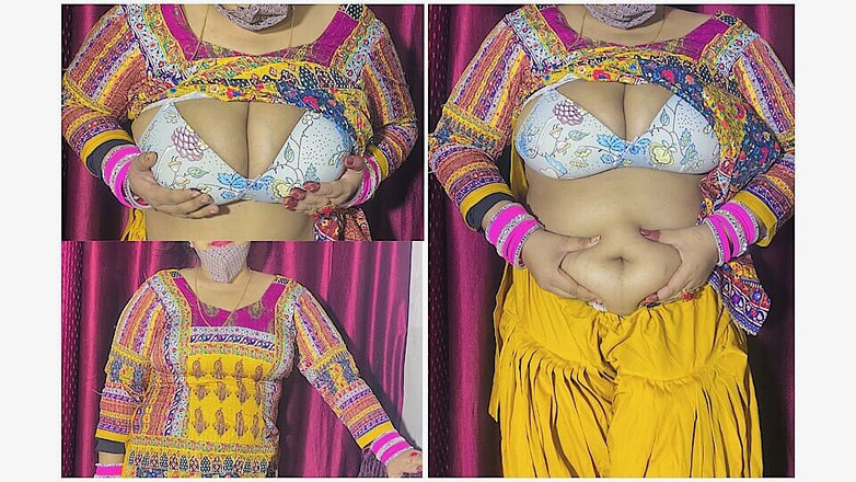 ShrutiLiveCum: Возбужденная сводная милфа хочет пасынка Рахула дома