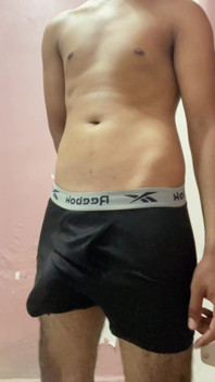 19-year-old with a Big Cock Pulls It Out