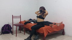 NEGRITA SEXY: Die vollbusige heilerin hat seltsame gewohnheiten beim besuch bei ihren...