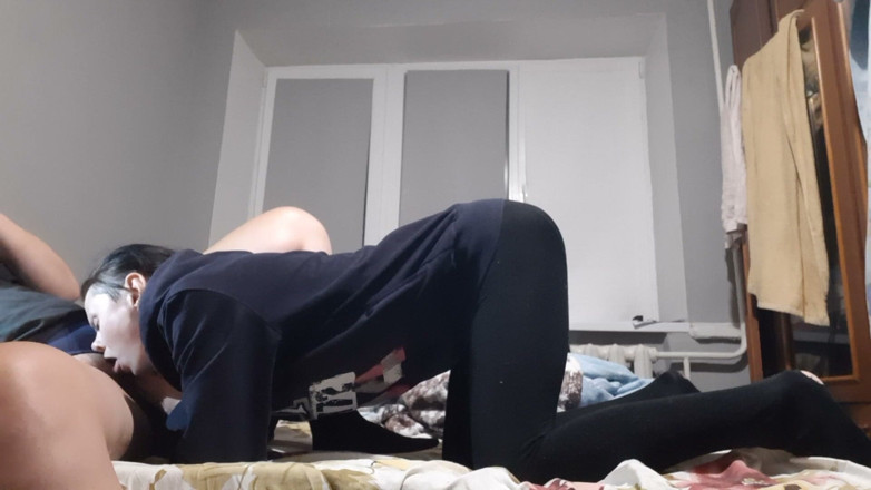Lesbian-illusion: I Quickly Cum in Her Mouth, but She Doesn’t Stop...