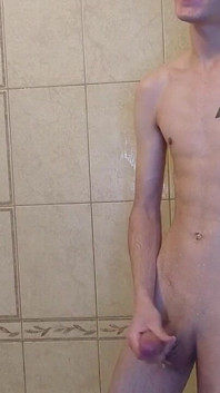 I Jerked off Well in the Shower