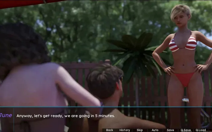 Visual Novels: Summer scent part 9 (girlfriend route)