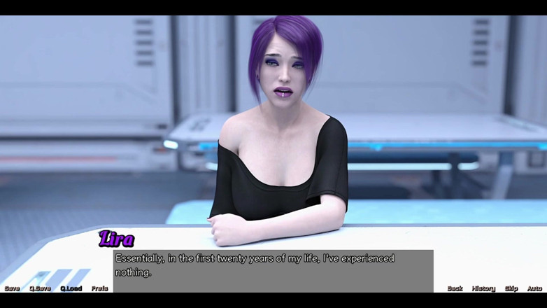 AVN Teller: Preso no espaço - ela emo girl abre