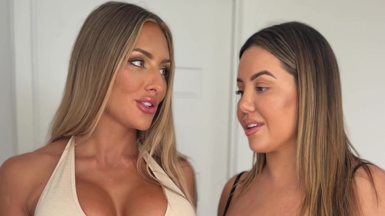 Teddy Tarantino: La modelo de fitness Gabbi en forma eyacula por todo...