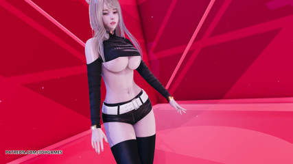 3D-Hentai Games: [MMD] Sistar - alone ahri сексуальна стриптиз-ліга легенд kda