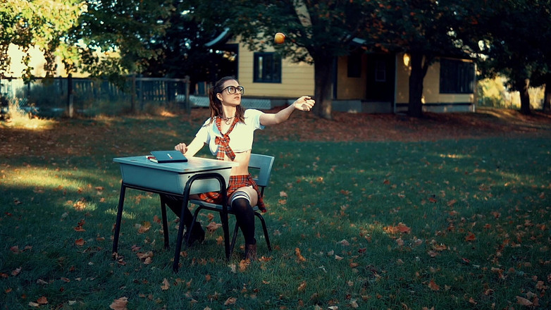 Piper Blush: Uniforme para classe