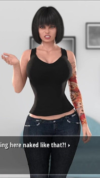 Lust & Life 03 - 丰满女孩自慰她湿润的阴户和巨大的胸部 - 3D色情游戏
