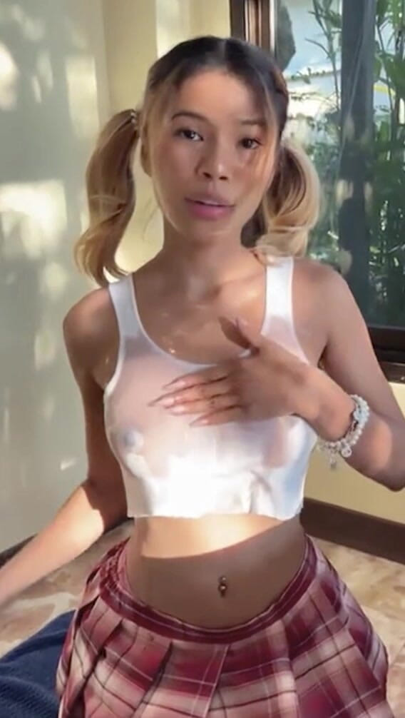 Petite creampie Asian Cumdump sluts: Drobne 18-letnie warkocze azjatyckie dostaje oszklone