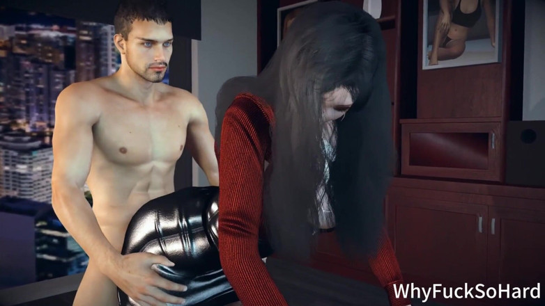 Why fuck so hard: 3D Gorąca azjatycka dziwka z dużymi cyckami i Big Ass...