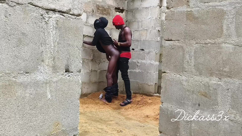 Dickass3x: Eo thon gỗ mun bị đập trên tường của một tòa...