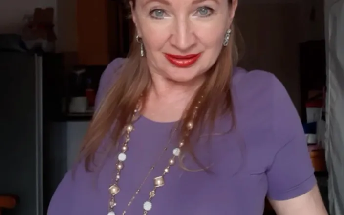 MariaOld: Busty Granny Teasing Compilation